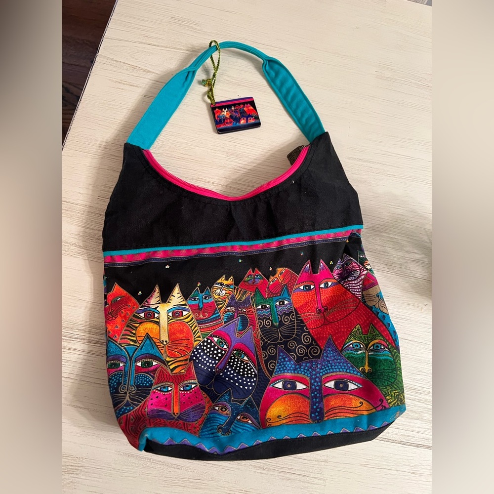 Laurel Burch Adorable cat purse!